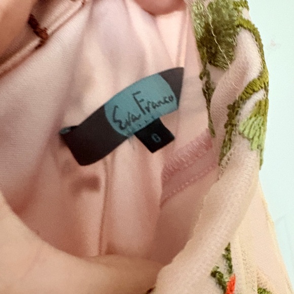 Anthropologie Eva Franco - Floral Embroidered Skirt - Multicolor - Picture 4 of 5